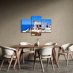 Kép - Kis ház Görögországban (90x60 cm)