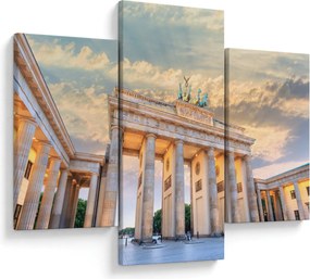 Kép - Brandenburgi kapu, Berlin, Németország (90x60 cm)