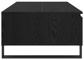 Dohányzóasztal fiókkal Musta tammi 90 x 60 x 35 cm Faanyag