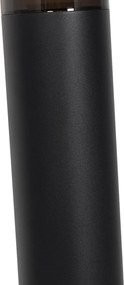 Modern fekete kültéri oszloplámpa 80 cm IP44 - Rox