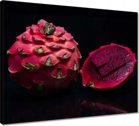 Vászonkép 50x40 Sárkány rózsaszín Pitaja gyümölcs