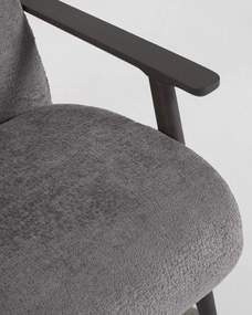 Szürke fotel Meghan - Kave Home