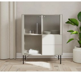 Világosszürke tálalószekrény 91x111 cm Edge by Hammel – Hammel Furniture