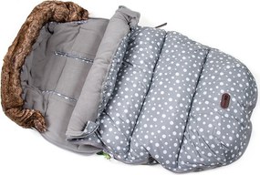 FreeON univerzális babakocsi bundazsák, lábzsák 100x55 cm-es víztaszító - Szürke
