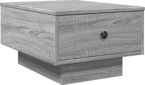 vidaXL szürke sonoma színű szerelt fa dohányzóasztal 60 x 45 x 31 cm