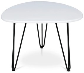 Tárolóasztal 120 x 67 cm, fehér