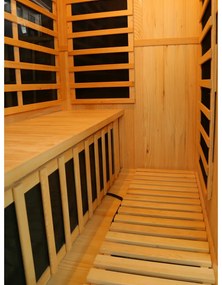 Sauna DeLuxe 2200 Carbon, barna