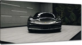 Vászonkép 115x55 Fekete Ferrari Autó