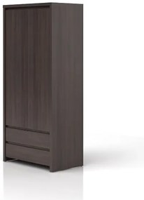 Ruhásszekrény Kasey SZF2D2S (Wenge). 735090