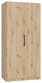 Gardróbszekrény MARO 100x213 cm artisan tölgy