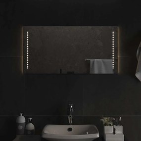 LED-es fürdőszobatükör 80 x 40 cm