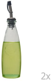 Authentic olaj- és ecettartó, újrahasznosított üvegből - Ego Dekor