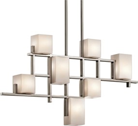 Kichler modern csillár city lights fehér nikkel elskl-city-lights7b