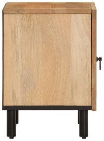 tömör mangófa éjjeliszekrény 40 x 33 x 46 cm