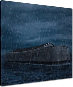 Vászonkép 60x60 Noé bárkája Özönvíz