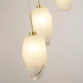 Searchlight 23146-5SB - ROCKY kábeles csillár 5xG9/33W/230V