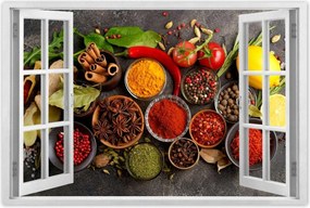 Poszterek 60x40 Rusztikus Fűszerek