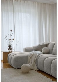 Világosszürke sarokkanapé (bal oldali-heverő résszel) Shell – Miuform