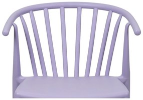 Levendula színű műanyag kerti szék Capri – Bonami Essentials