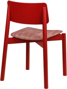 Piros rakásolható étkezőszék Wem – noo.ma