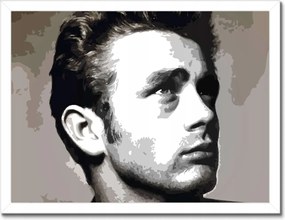 Poszterek keretben 40x30 Színész James Dean