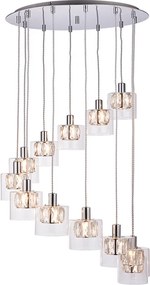 Endon VERINA 76518 Függőlámpa 12x28W/G9 IP20