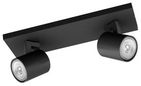 Philips - Spotlámpa RUNNER 2xGU10/20W/230V fekete