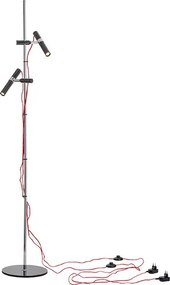 RENDL VIPER FL fekete króm 230V LED 2x3W 60° 3000K