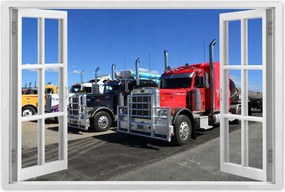 Poszterek 60x40 Amerikai teherautók