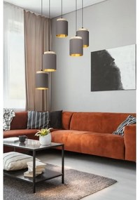 Eglo 99447 - Csillár zsinóron ALBARIZA 5xE27/40W/230V pók