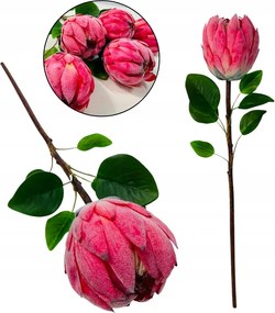 Mesterséges virágok Articsóka Protea Királyi Ezüst 74 cm Virágok Mint Élő