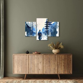 Kép - Szamuráj, akvárium (90x60 cm)