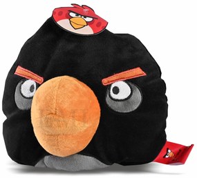 Angry Birds fekete díszpárna