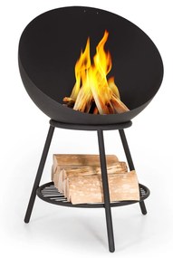 Blumfeldt Azuma, tűzrakóhely, Ø 66 cm, 2 mm, faszén- és grillrács, esővédő, piszkavas