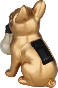 Globo 36333G Solar lámpa, műanyag arany/fekete/borostyánsárga matt, ki/be kapcsoló, AA 300mAh 1.2V elemmel, IP44, HxSzxM: 240x120x245mm, tartozék: LED 0.06W 3V, 3000K