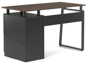 Irodai Íróasztal 120×60 cm, Melamin, Dió. APC-3218 OAK