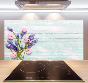 Konyhai falburkoló panel Lavender fa pksh-159336288