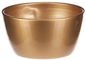 Kerámia virágtartó Terakota, átmérő 15 cm, arany