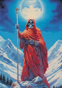 Poszter 42x59,4cm A hegyi hold őrzője