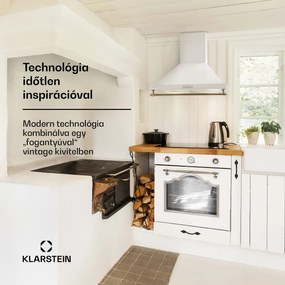 Klarstein Montblanc 60, páraelszívó, 610 m³/ó, 165 W, 2 x 1,5 W LED, díszléc