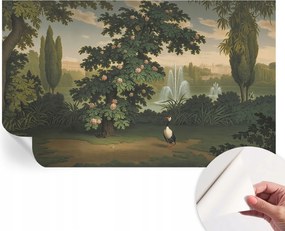 Mosható öntapadós fotótapéta Étkezőbe Természetes kert 416x254 cm