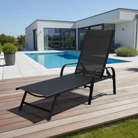 Avenberg MARGARITA állítható relaxációs nyugágy - fekete