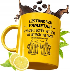 Prémium Arany Bögre Postás Ajándék Nyomtatott Fotóval