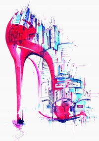 Fotótapéta Város magassarkú elegancia városi elegancia modern 206x275 +ragasztó