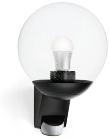 STEINEL 005535-Kültéri fali lámpa érzékelővel L585S 1xE27/60W fekete IP44