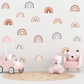 PIPPER. Textil falmatrica "Szivárványok"