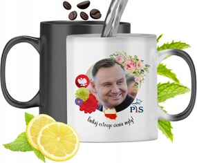 Duda András Színváltó Mágikus Bögre fényképes nyomtatással