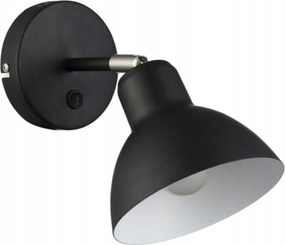 Rendl Baroque fali lámpa fekete króm E27 forgatható 28W 230V