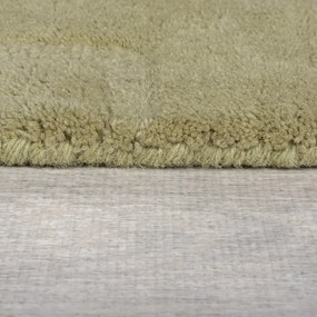 Khaki kézi szövésű gyapjú szőnyeg 200x290 cm Mesmerise Sage – Flair Rugs