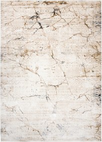 Hera Szőnyeg 140x200 Stílusos Modern Divatos Fényes Bézs krém szürke w29